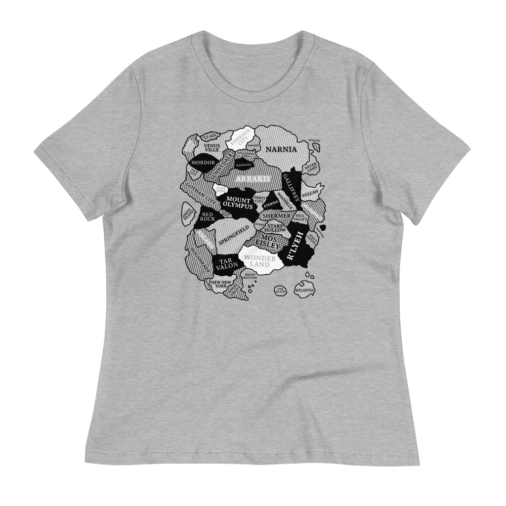 World Map Women's Signature Tee