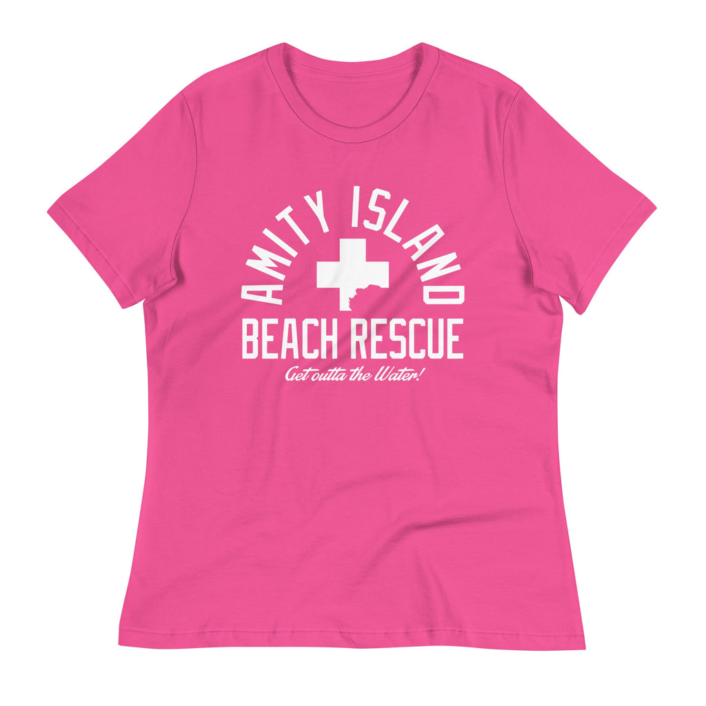 Amity Island Beach Rescue Women's Signature Tee