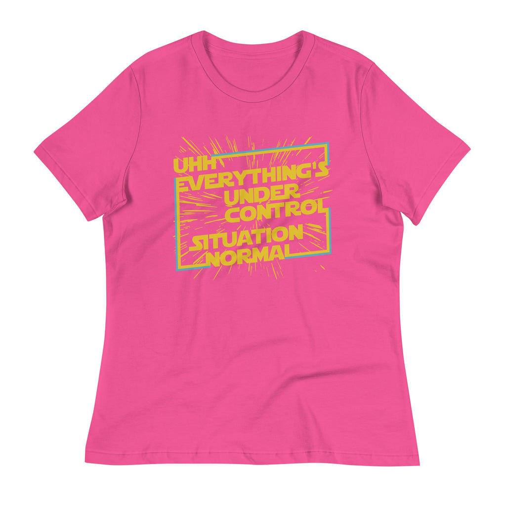 Everything's Under Control Situation Normal Women's Signature Tee