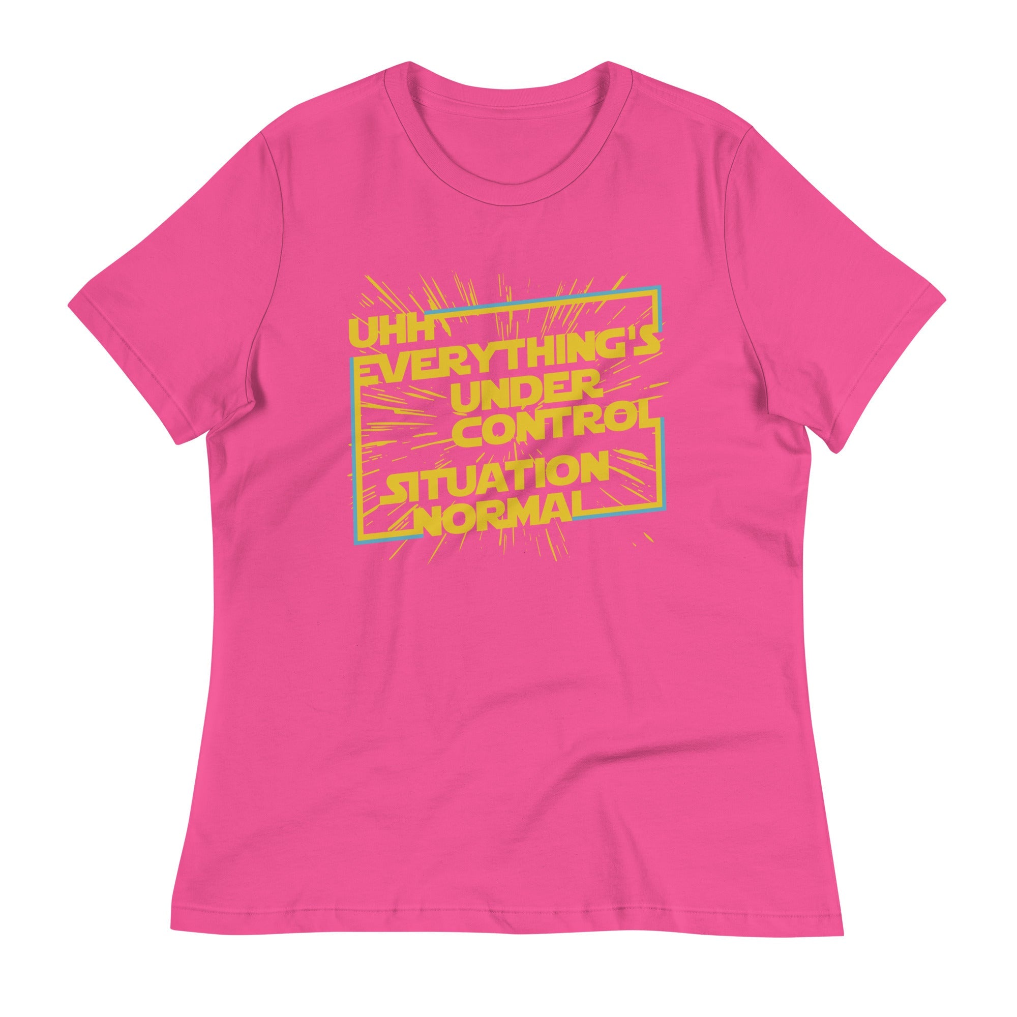 Everything's Under Control Situation Normal Women's Signature Tee