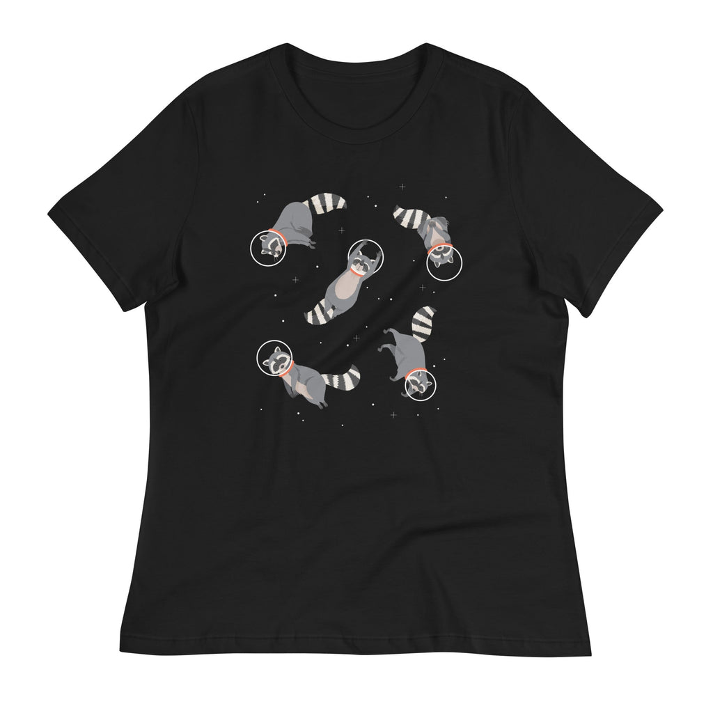 Raccoons In Space Women's Signature Tee