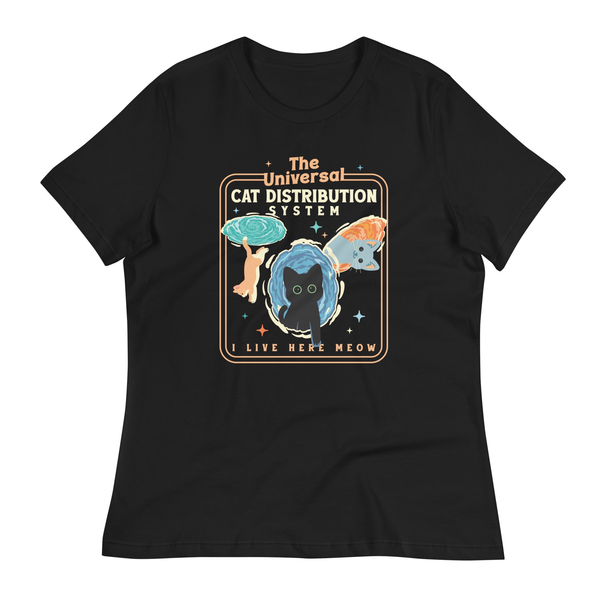 The Universal Cat Distribution System Women's Signature Tee