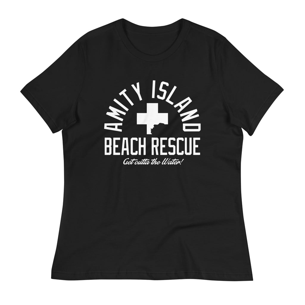 Amity Island Beach Rescue Women's Signature Tee