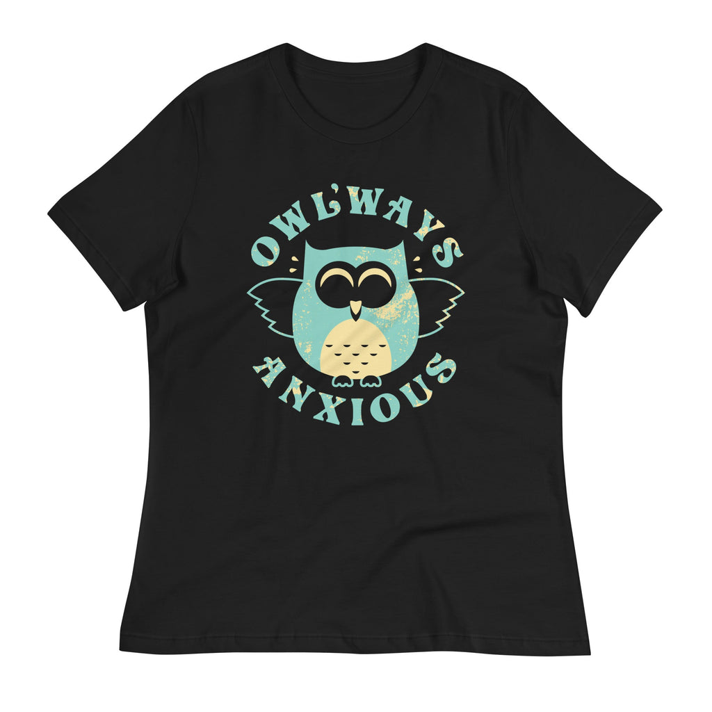 Owlways Anxious Women's Signature Tee