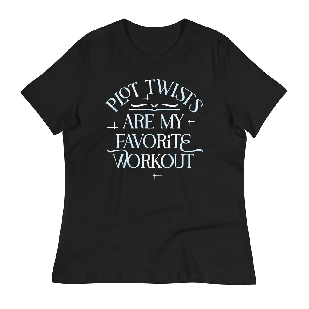 Plot Twists Are My Favorite Workout Women's Signature Tee