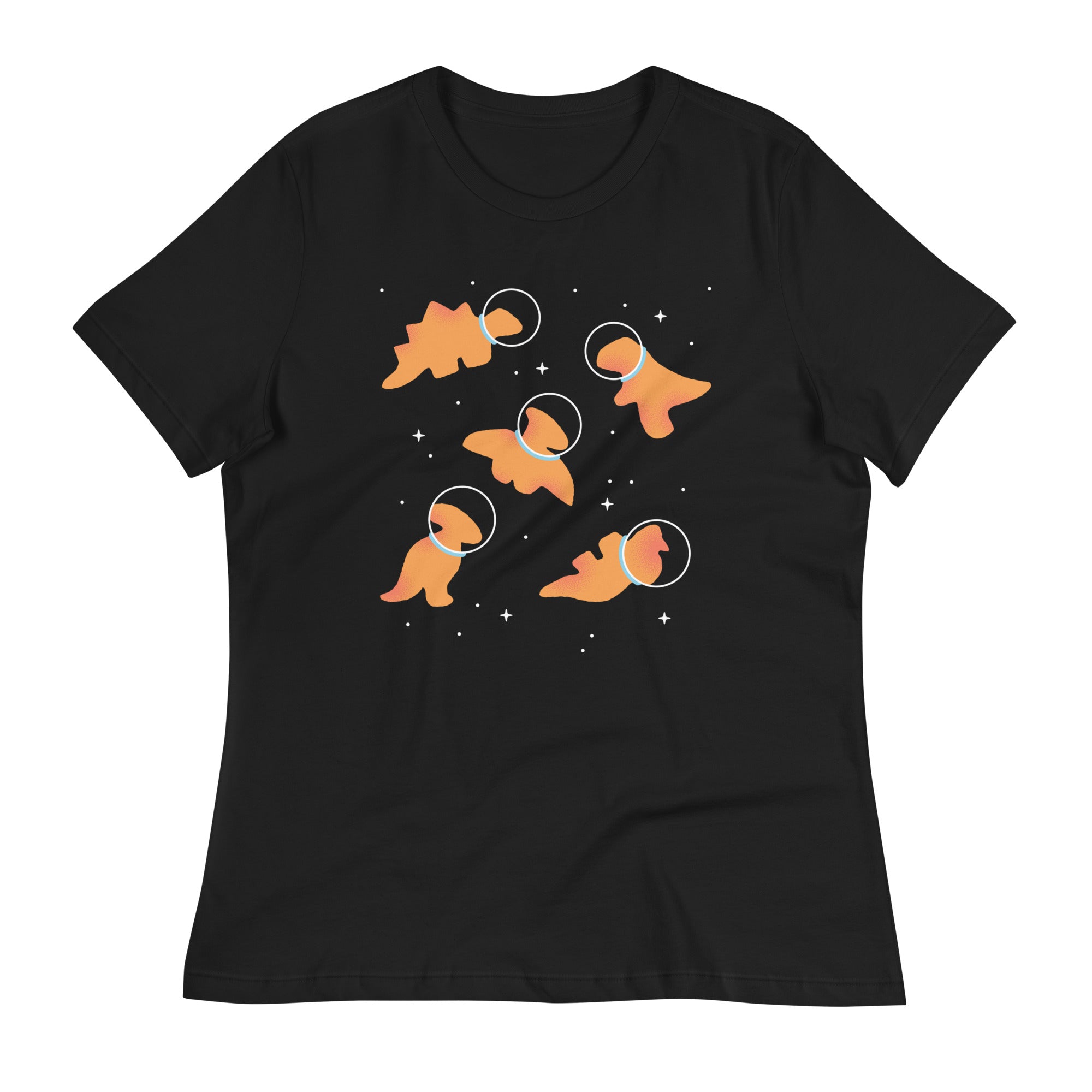 Dino Nugs In Space Women's Signature Tee