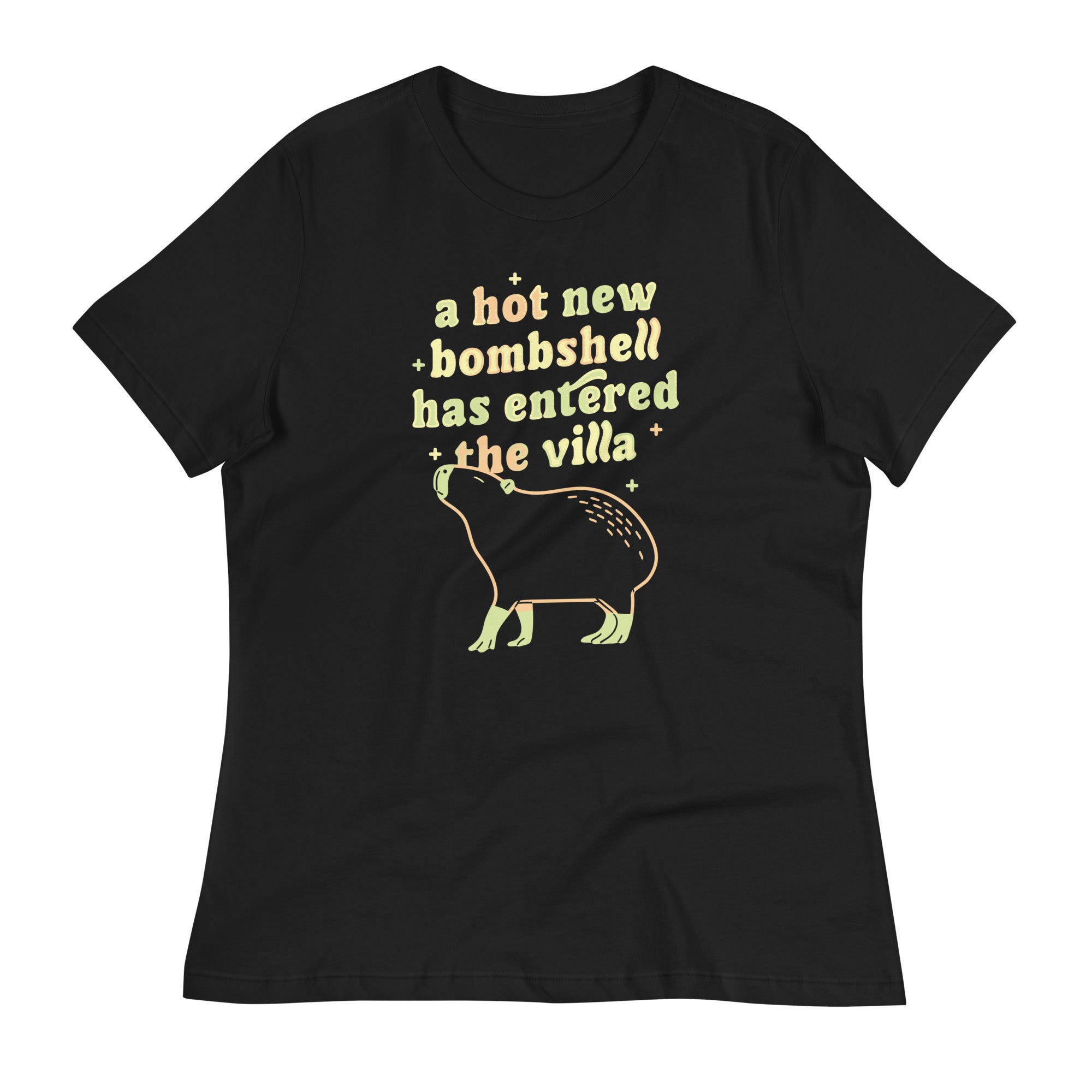 A Hot New Bombshell Has Entered The Villa Women's Signature Tee