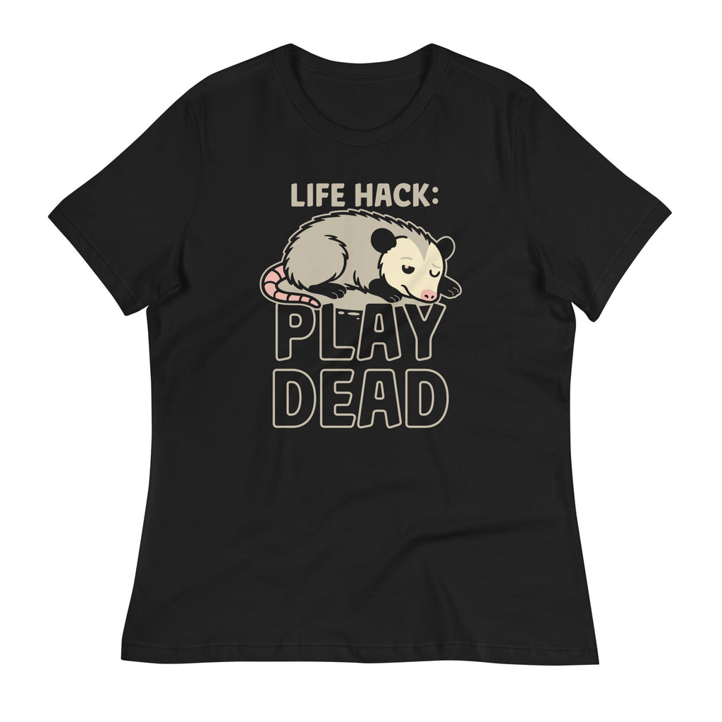 Life Hack Play Dead Women's Signature Tee
