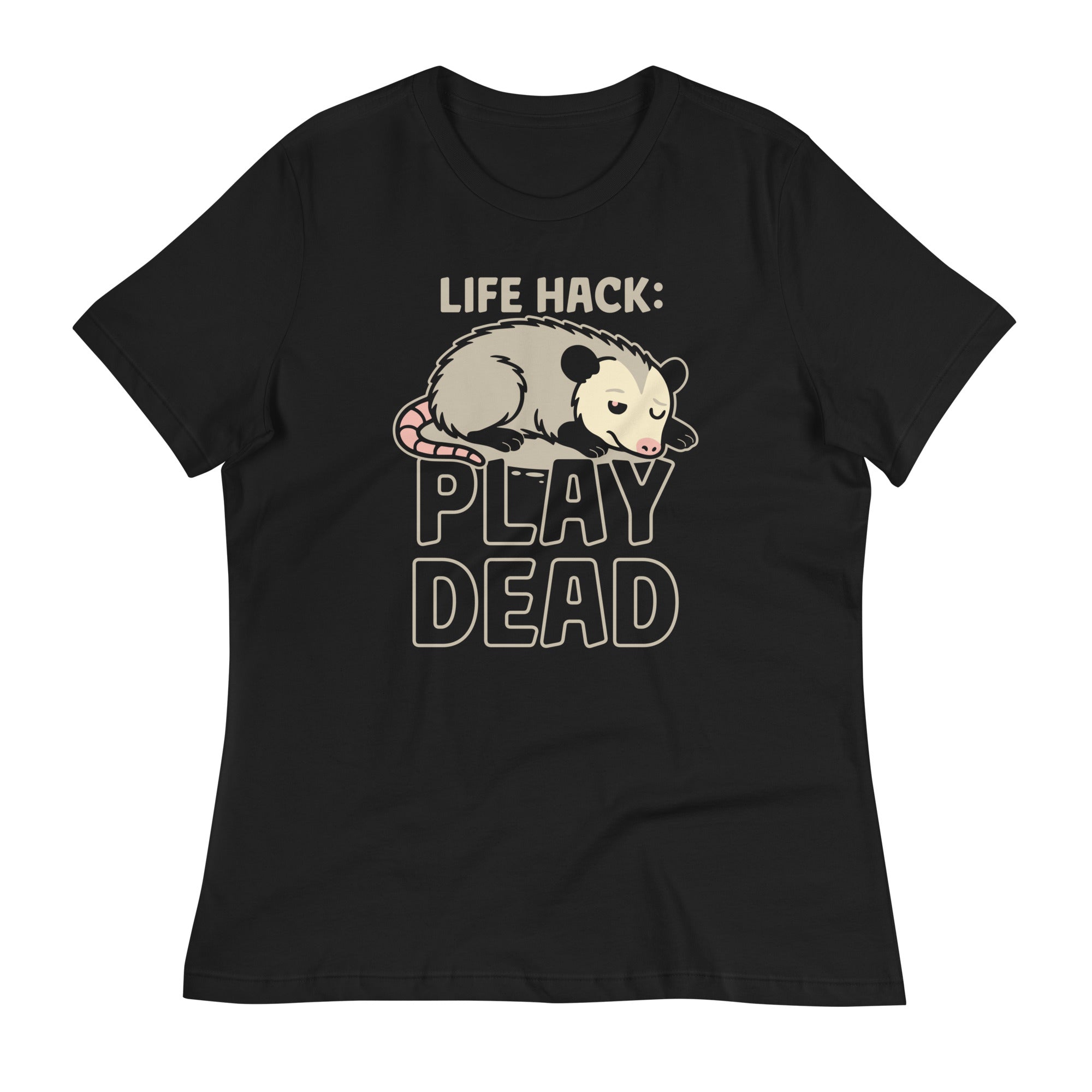 Life Hack Play Dead Women's Signature Tee
