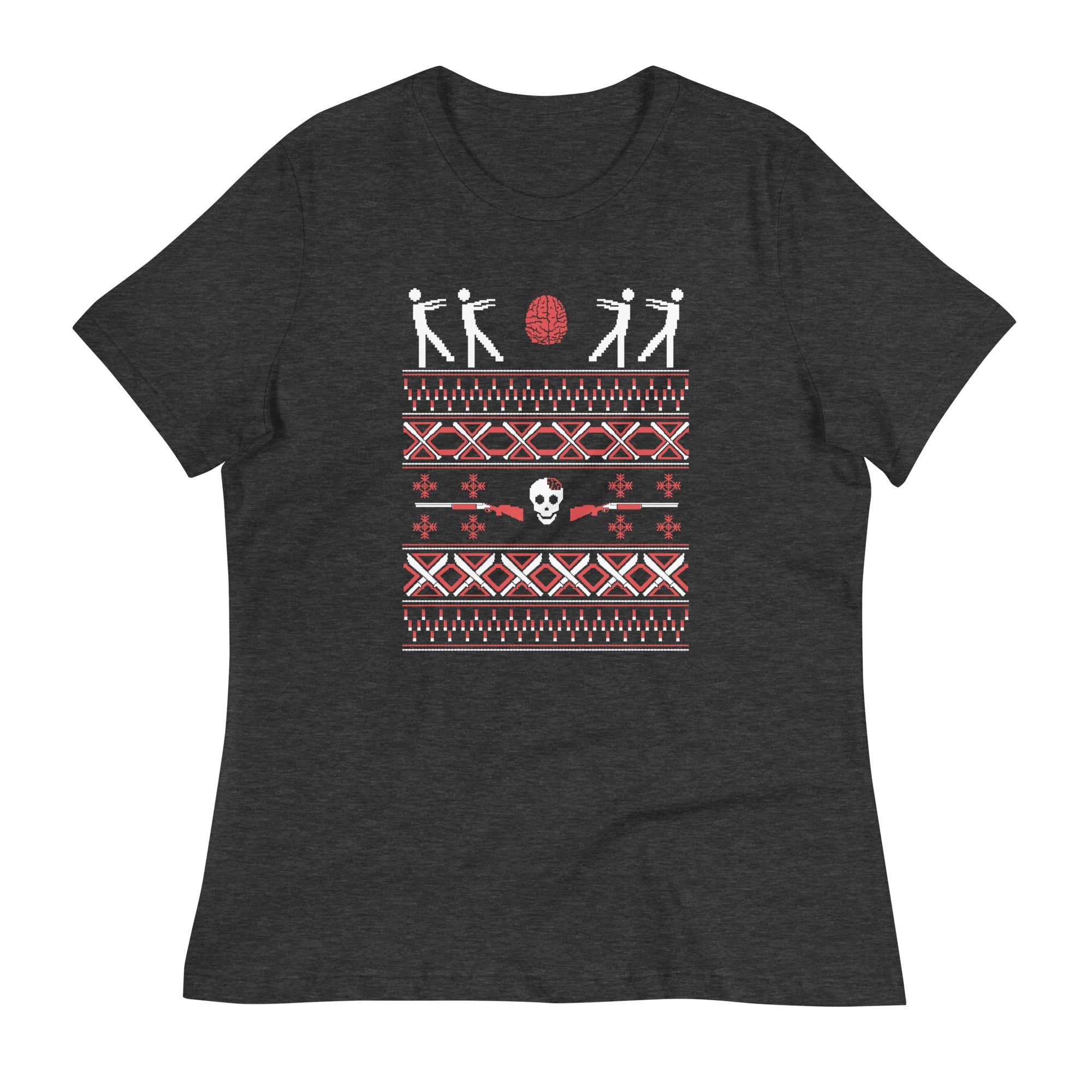 Zombie Christmas Sweater Women's Signature Tee