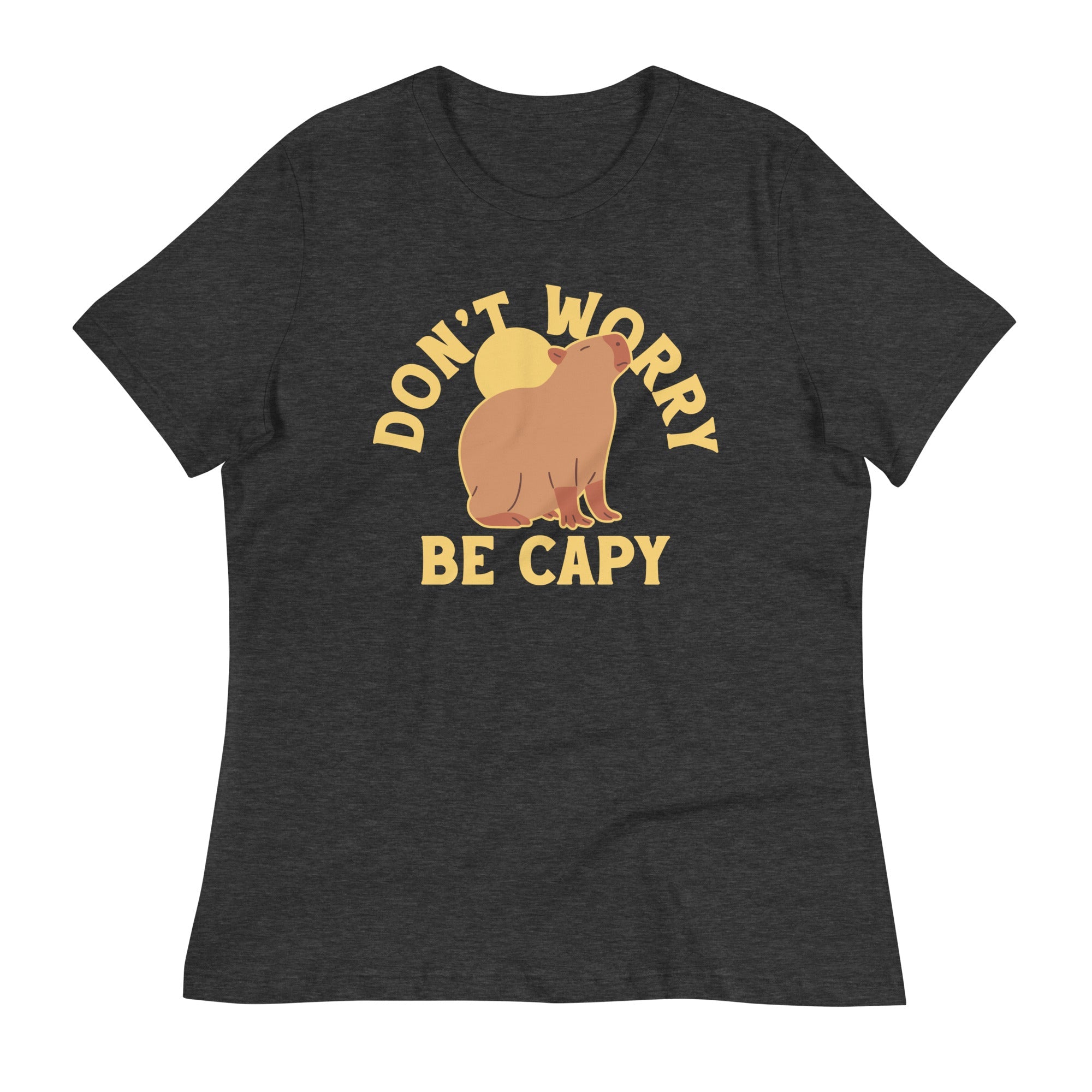 Don't Worry Be Capy Women's Signature Tee