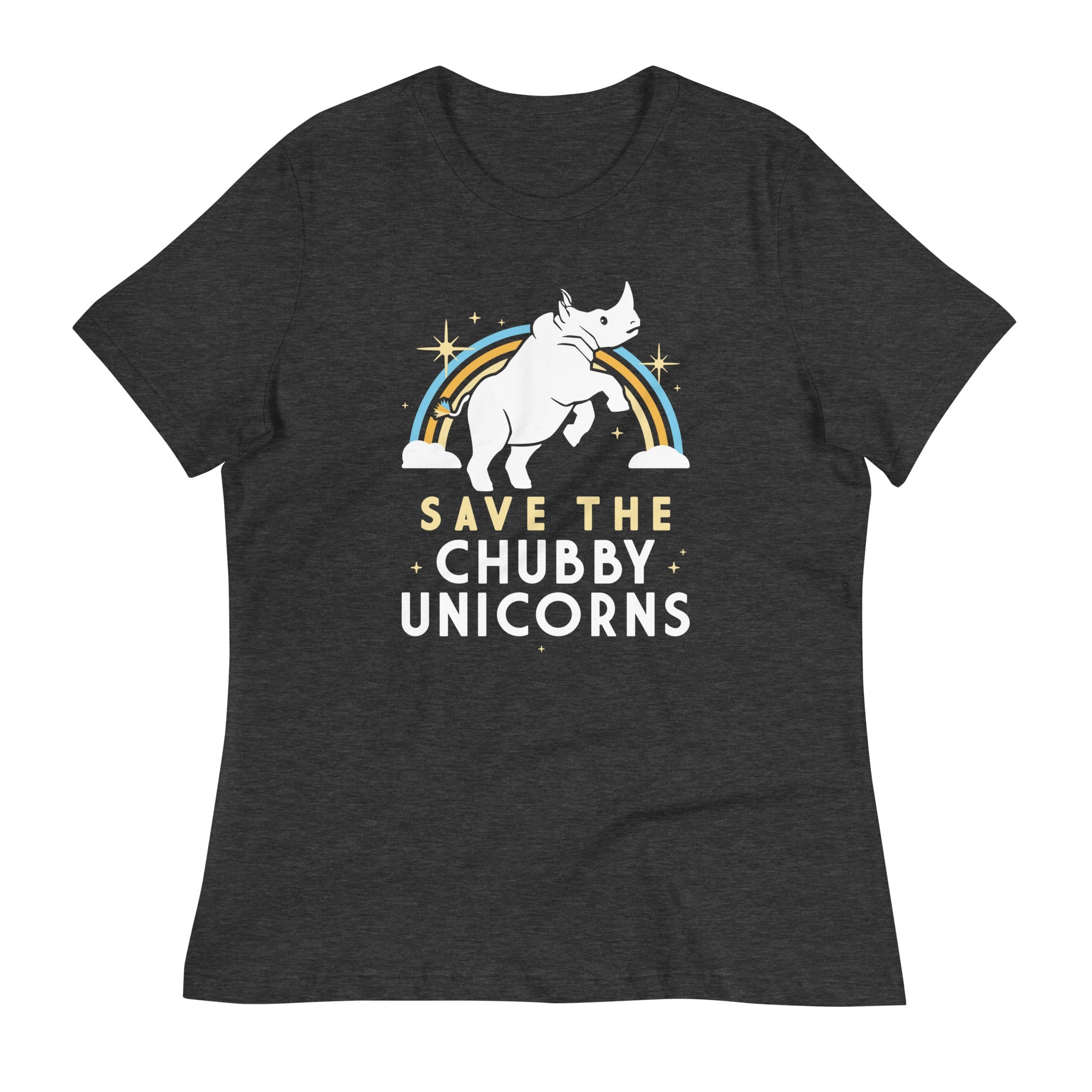Save The Chubby Unicorns Women's Signature Tee
