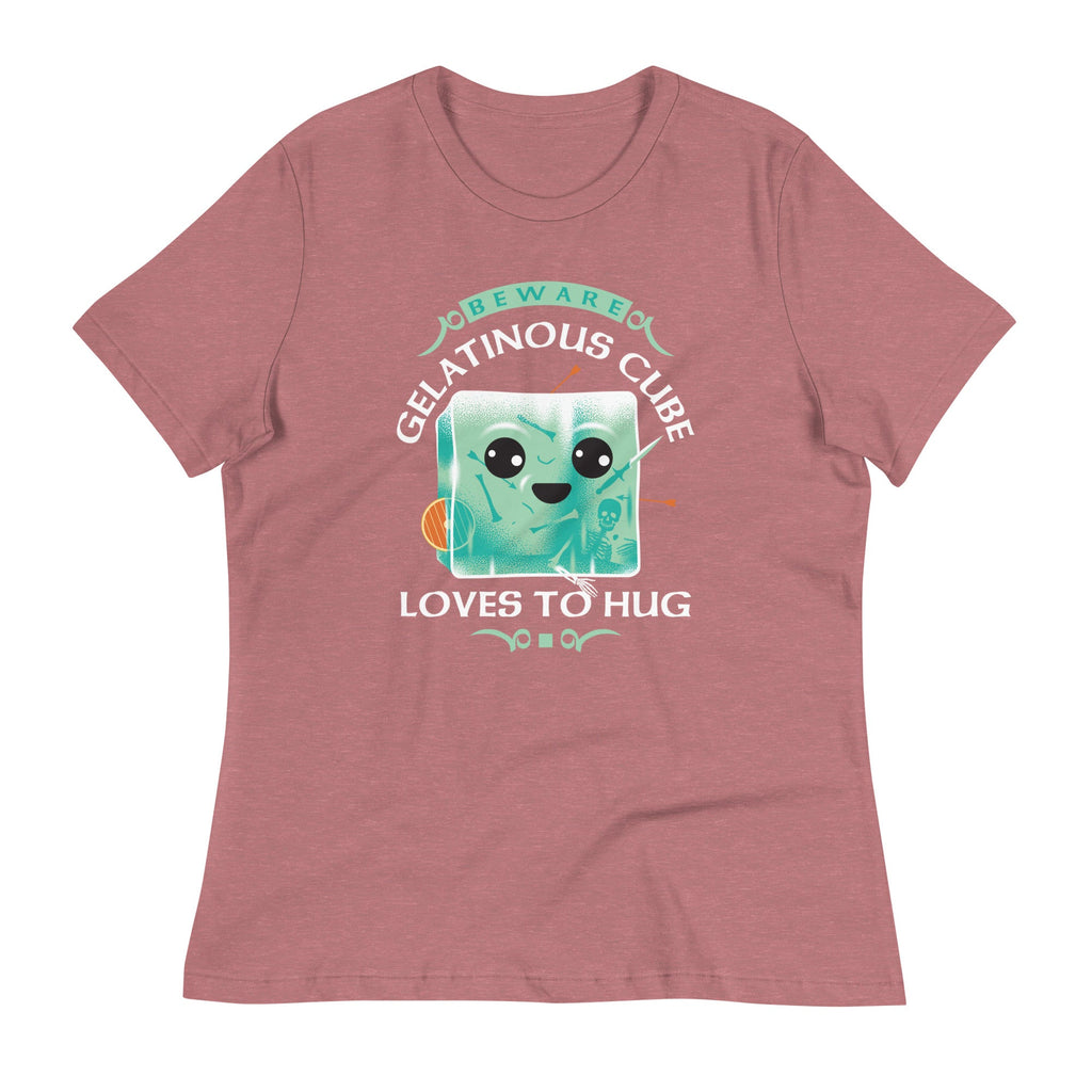 Gelatinous Cube Loves To Hug Women's Signature Tee