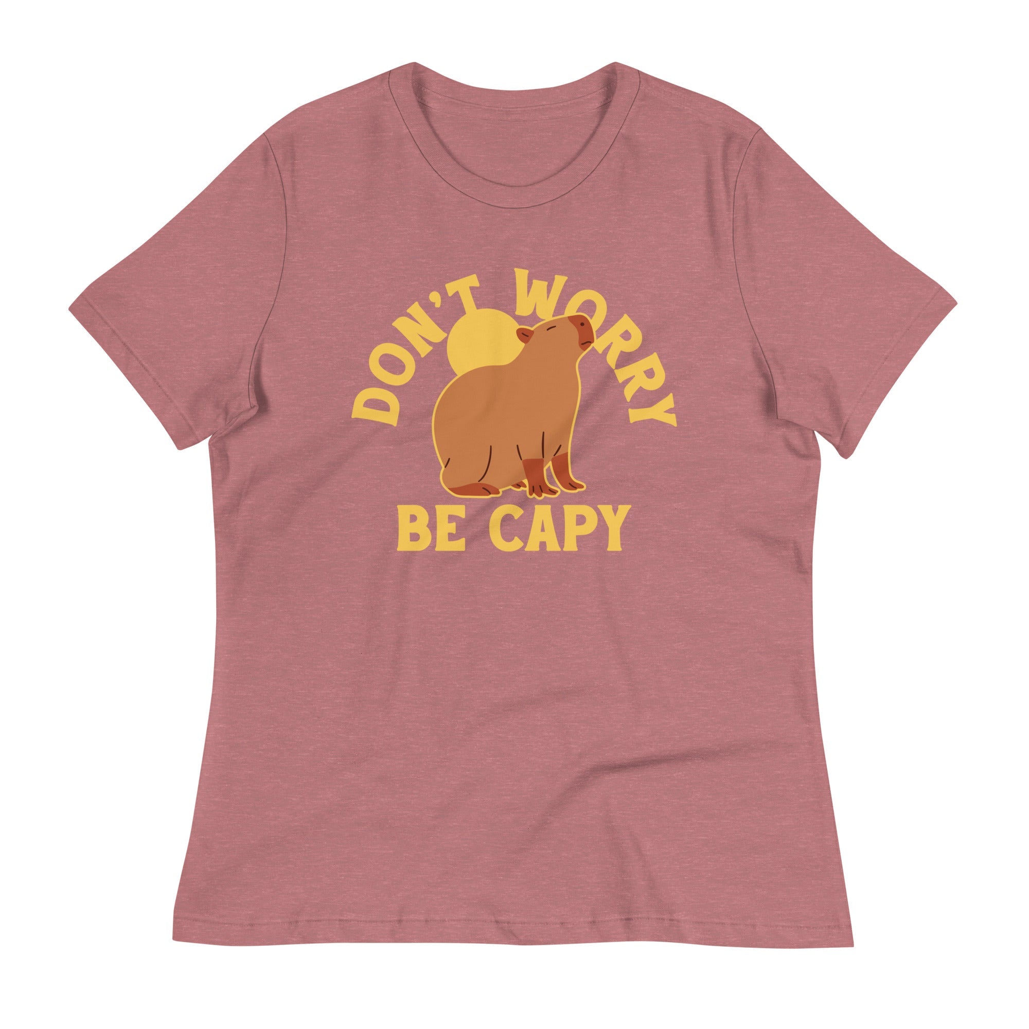 Don't Worry Be Capy Women's Signature Tee