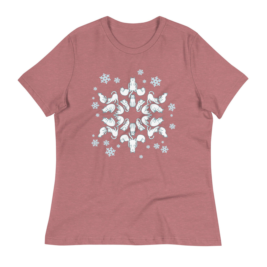 Cat Snowflake Women's Signature Tee
