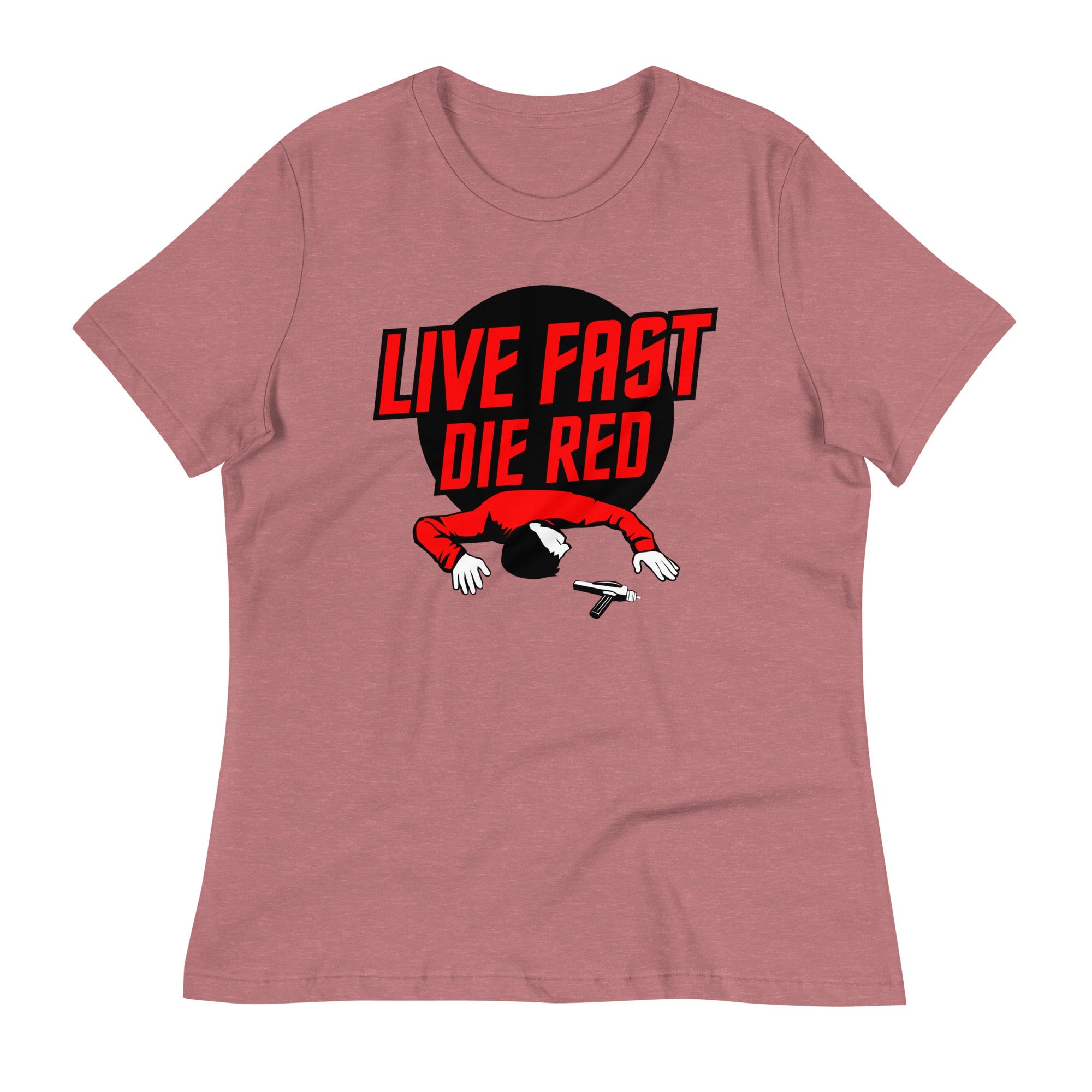 Live Fast Die Red Women's Signature Tee