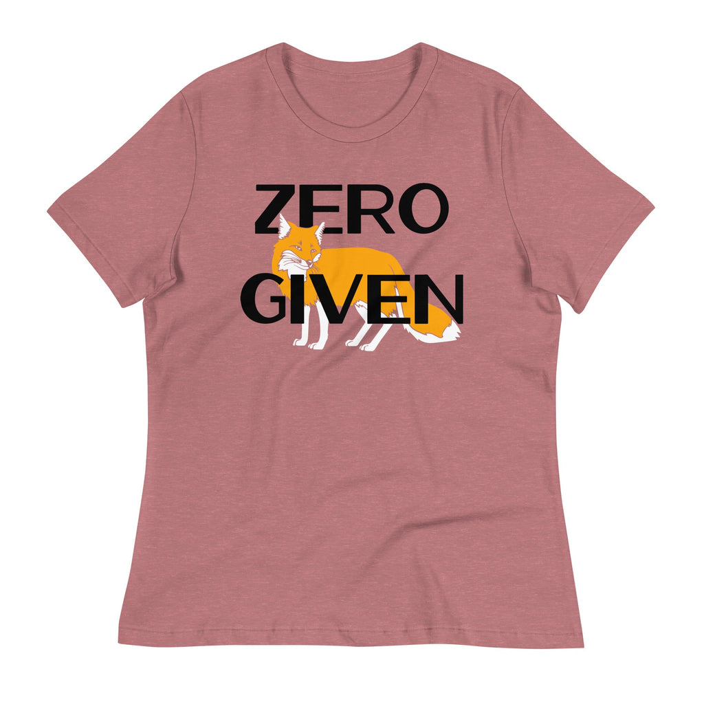 Zero Fox Given Women's Signature Tee