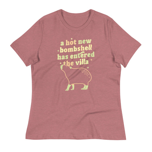 A Hot New Bombshell Has Entered The Villa Women's Signature Tee