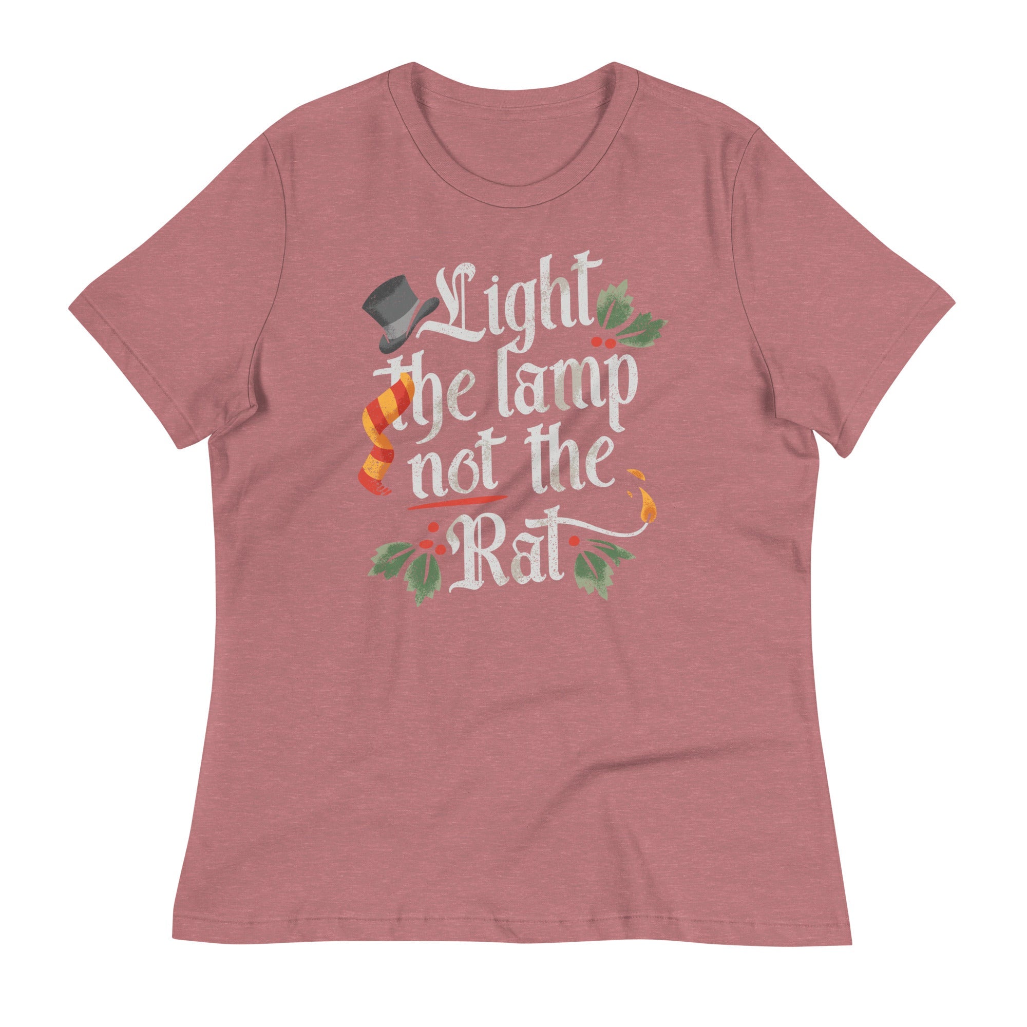 Light The Lamp Not The Rat Women's Signature Tee