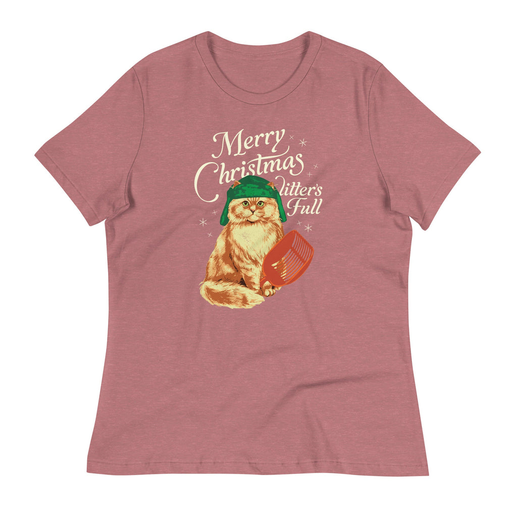 Merry Christmas Litter's Full Women's Signature Tee