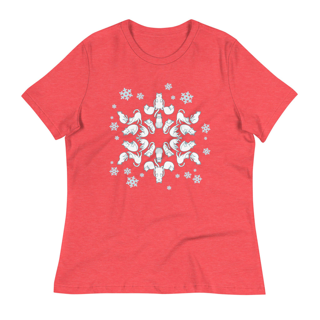 Cat Snowflake Women's Signature Tee