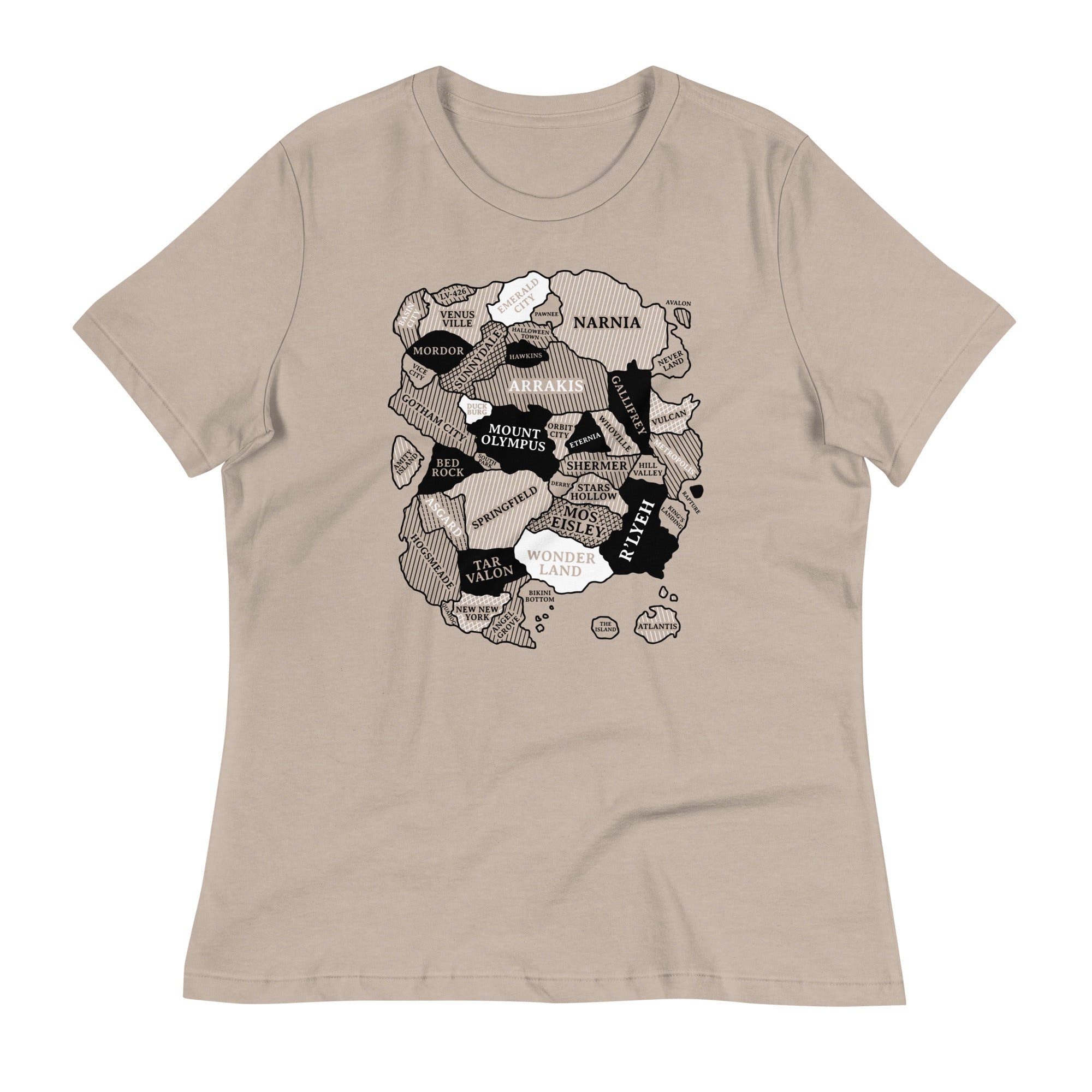 World Map Women's Signature Tee