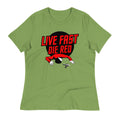 Live Fast Die Red Women's Signature Tee