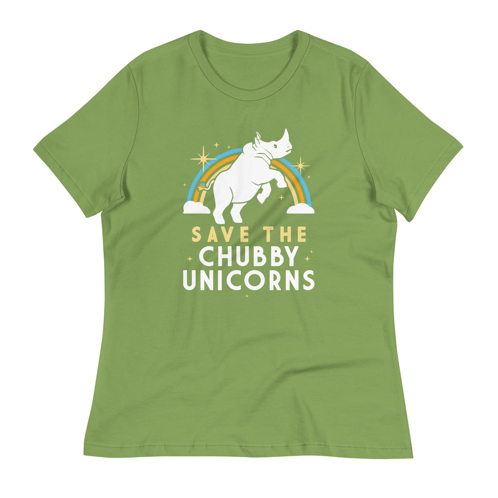 Save The Chubby Unicorns Women's Signature Tee