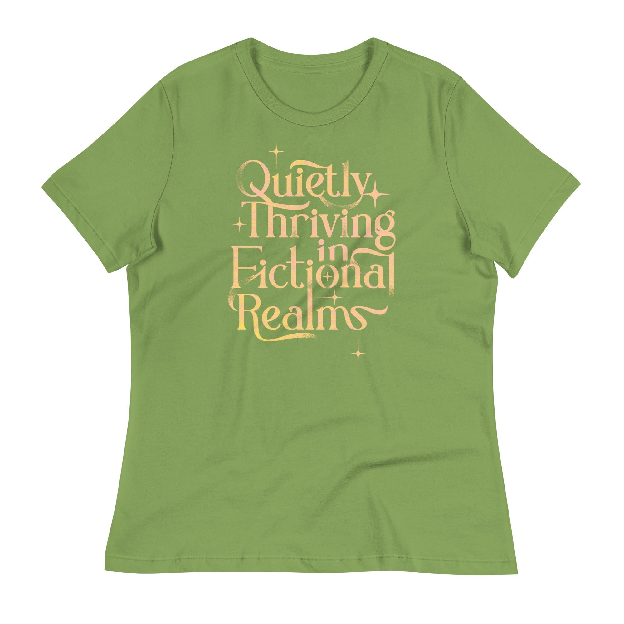 Quietly Thriving In Fictional Realms Women's Signature Tee