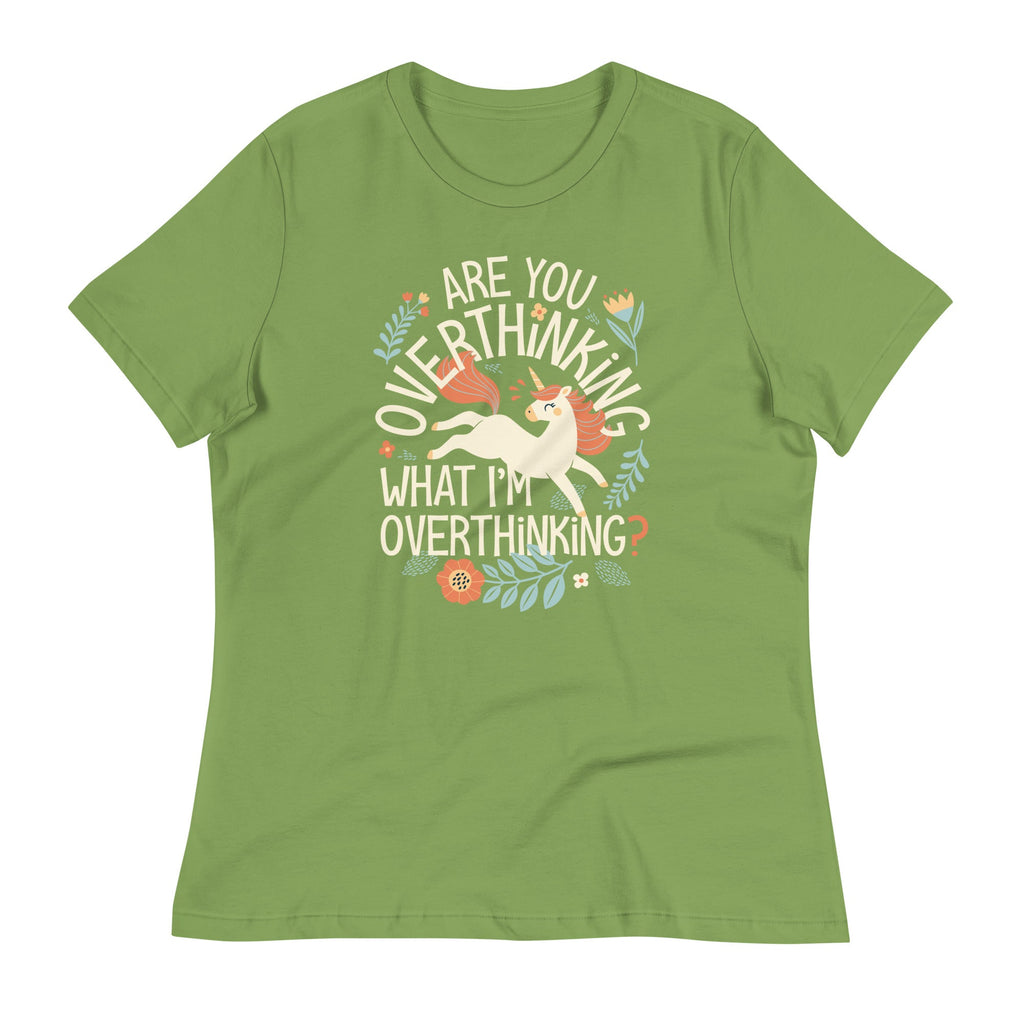 Are You Overthinking What I'm Overthinking? Women's Signature Tee