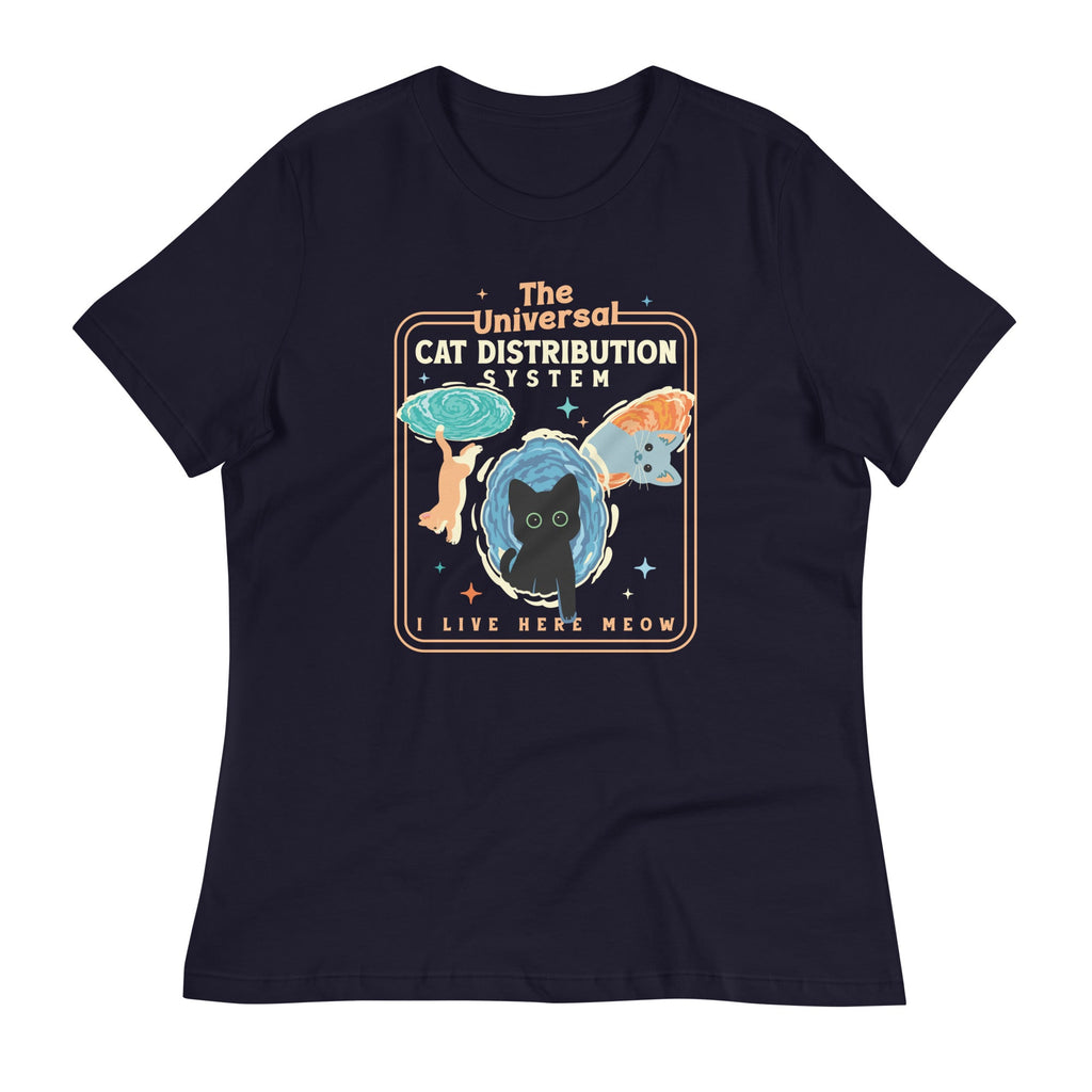 The Universal Cat Distribution System Women's Signature Tee