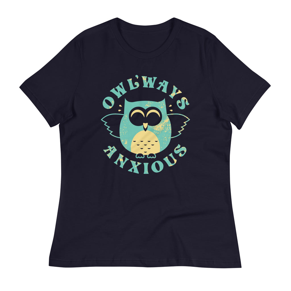 Owlways Anxious Women's Signature Tee