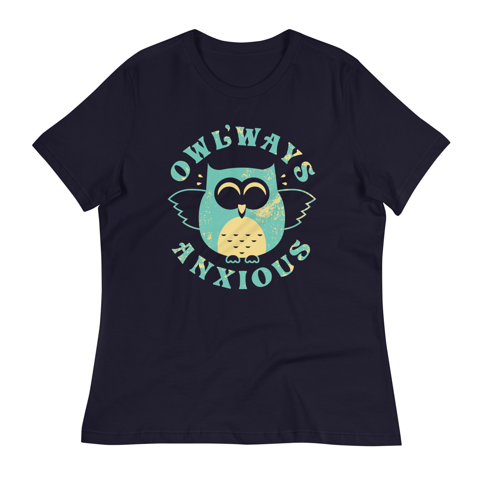 Owlways Anxious Women's Signature Tee