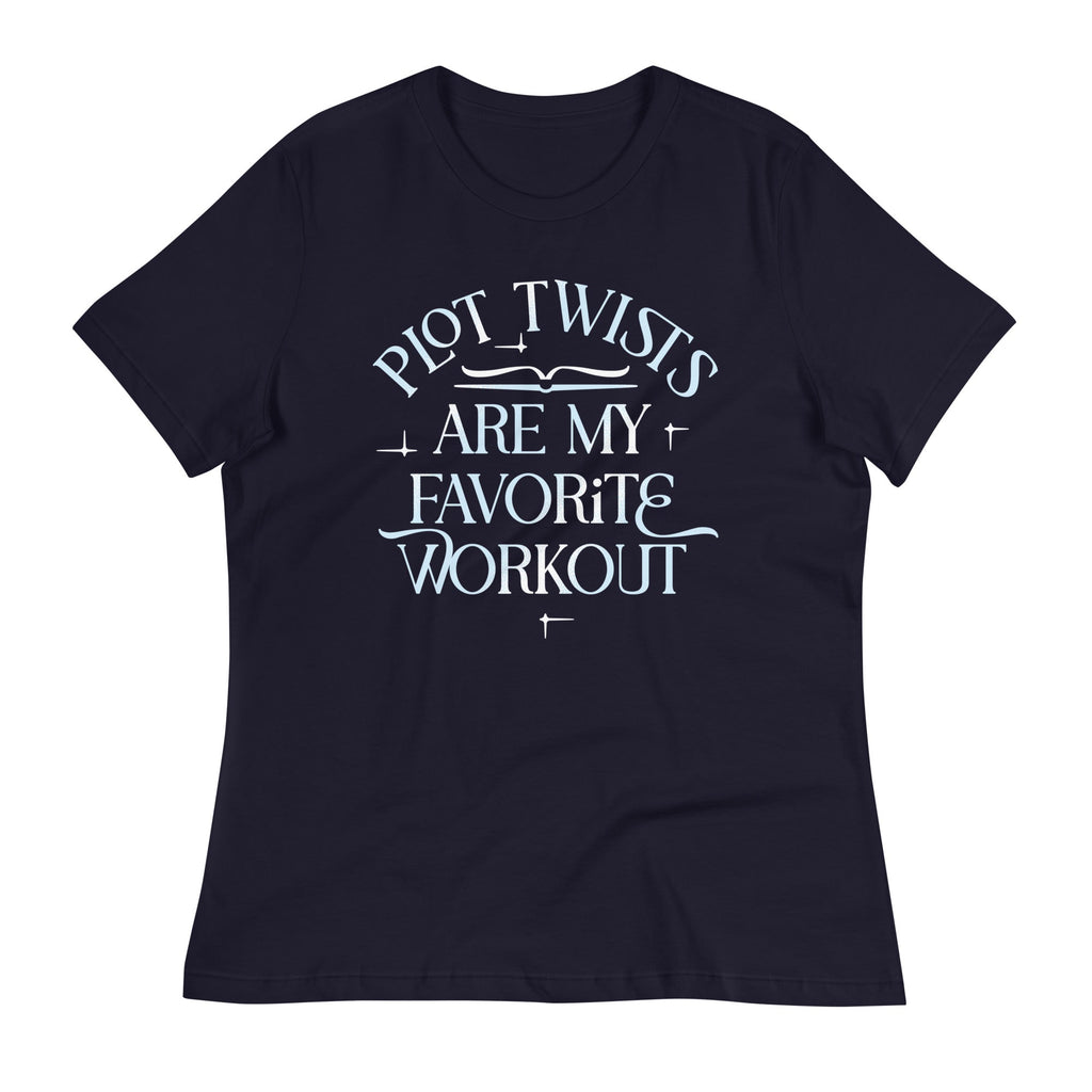 Plot Twists Are My Favorite Workout Women's Signature Tee