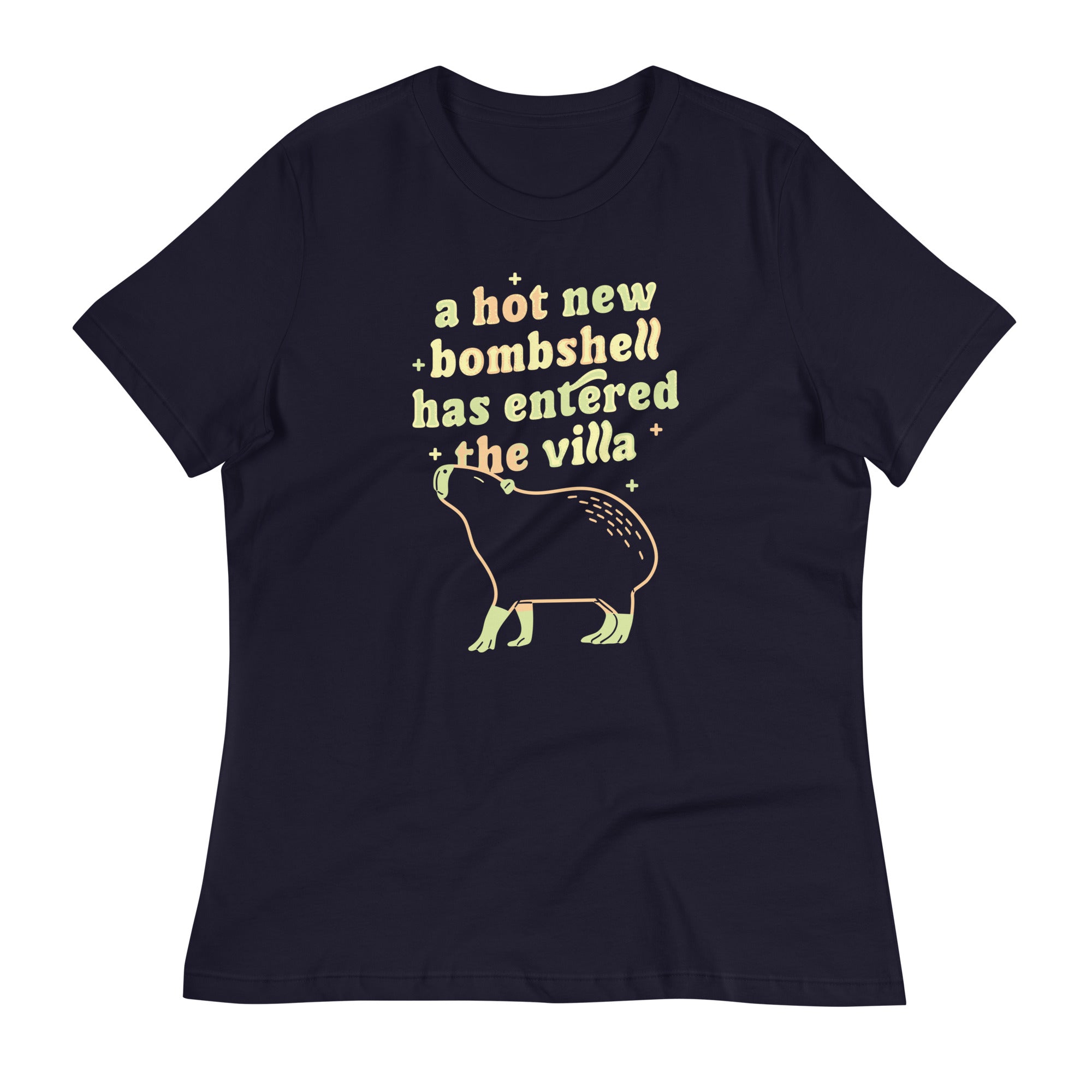 A Hot New Bombshell Has Entered The Villa Women's Signature Tee