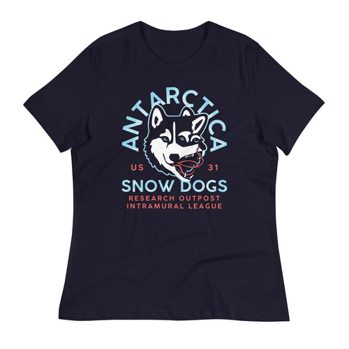 Antarctica Snow Dogs Women's Signature Tee