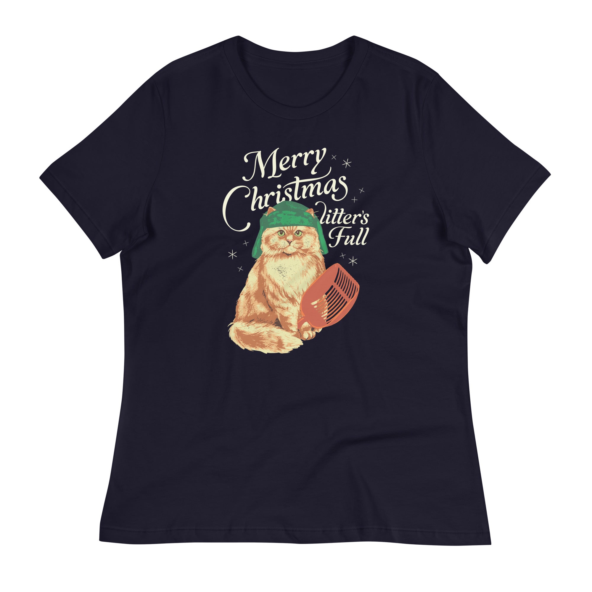 Merry Christmas Litter's Full Women's Signature Tee