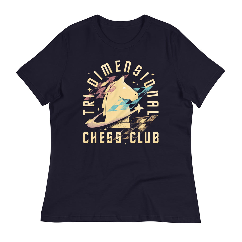 Tri-Dimensional Chess Club Women's Signature Tee