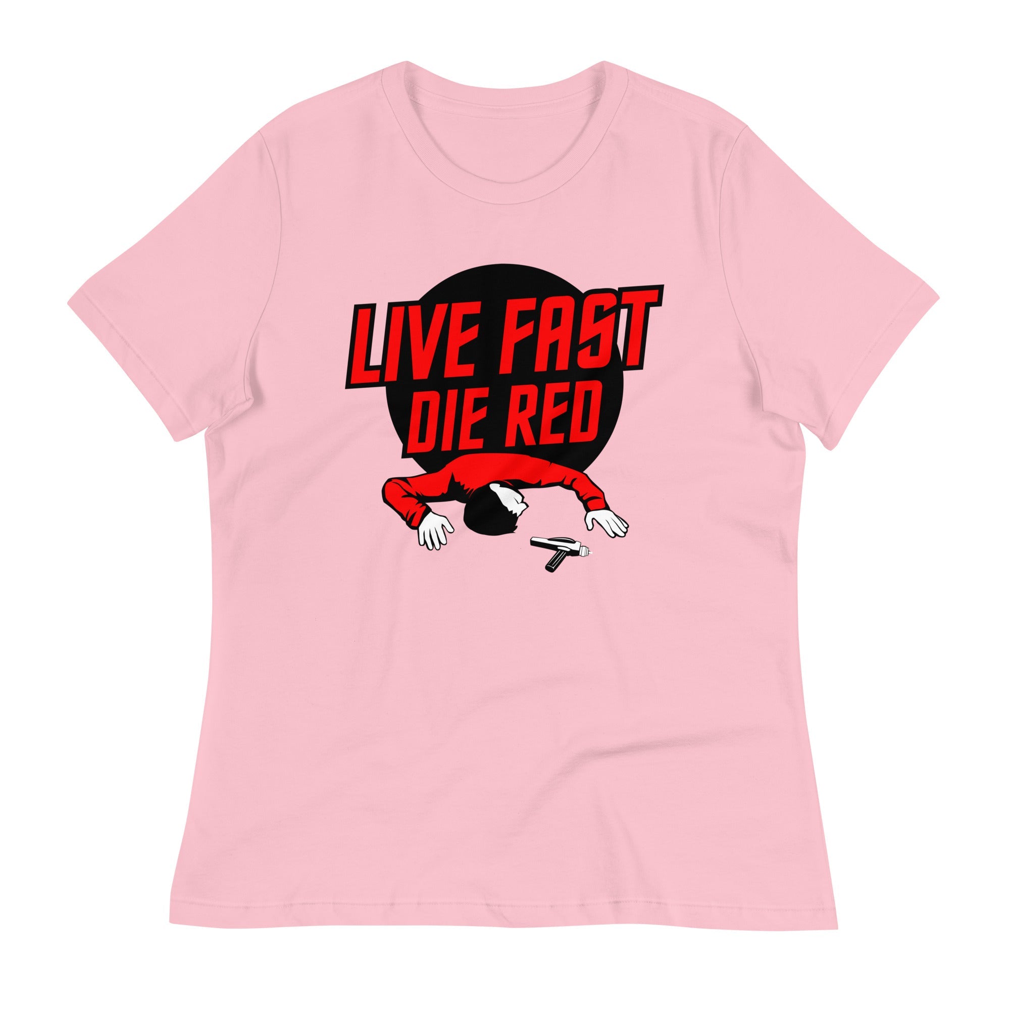 Live Fast Die Red Women's Signature Tee