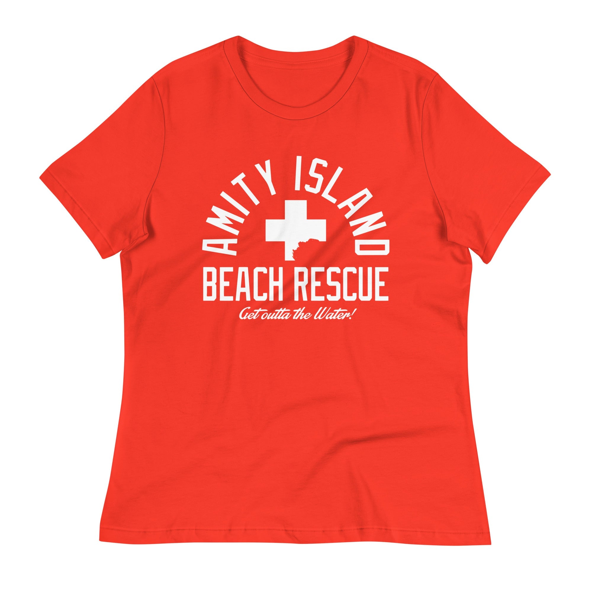 Amity Island Beach Rescue Women's Signature Tee