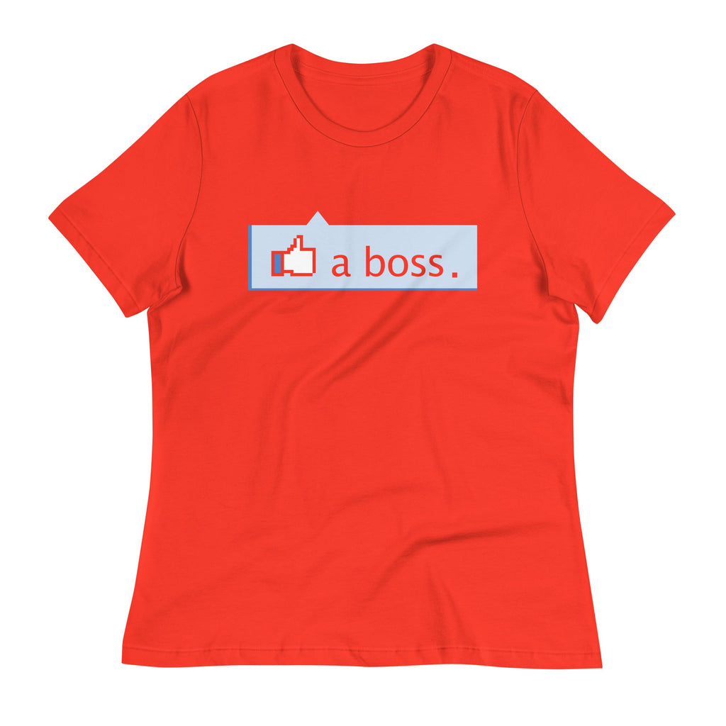 Like A Boss Thumbs Up Women's Signature Tee