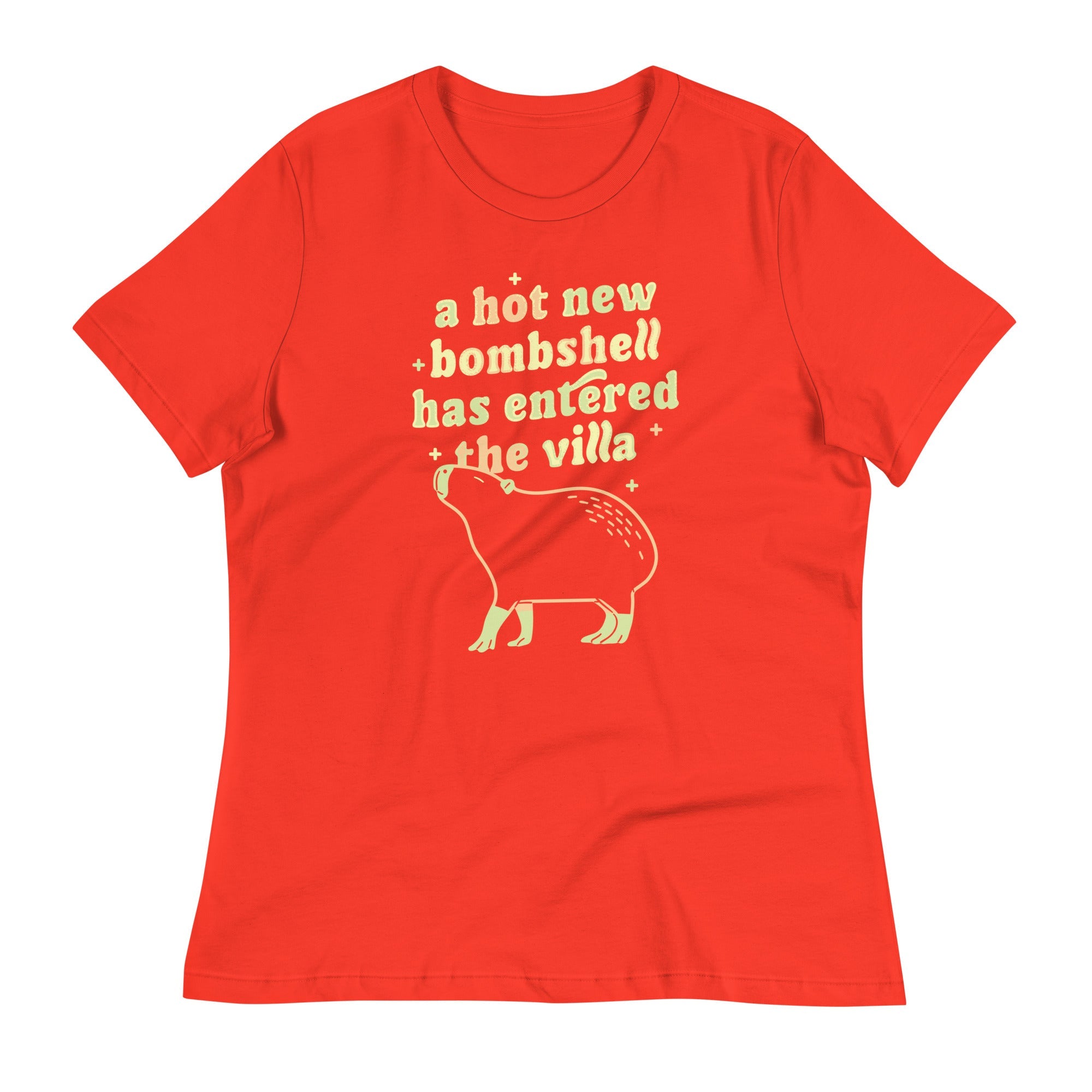 A Hot New Bombshell Has Entered The Villa Women's Signature Tee