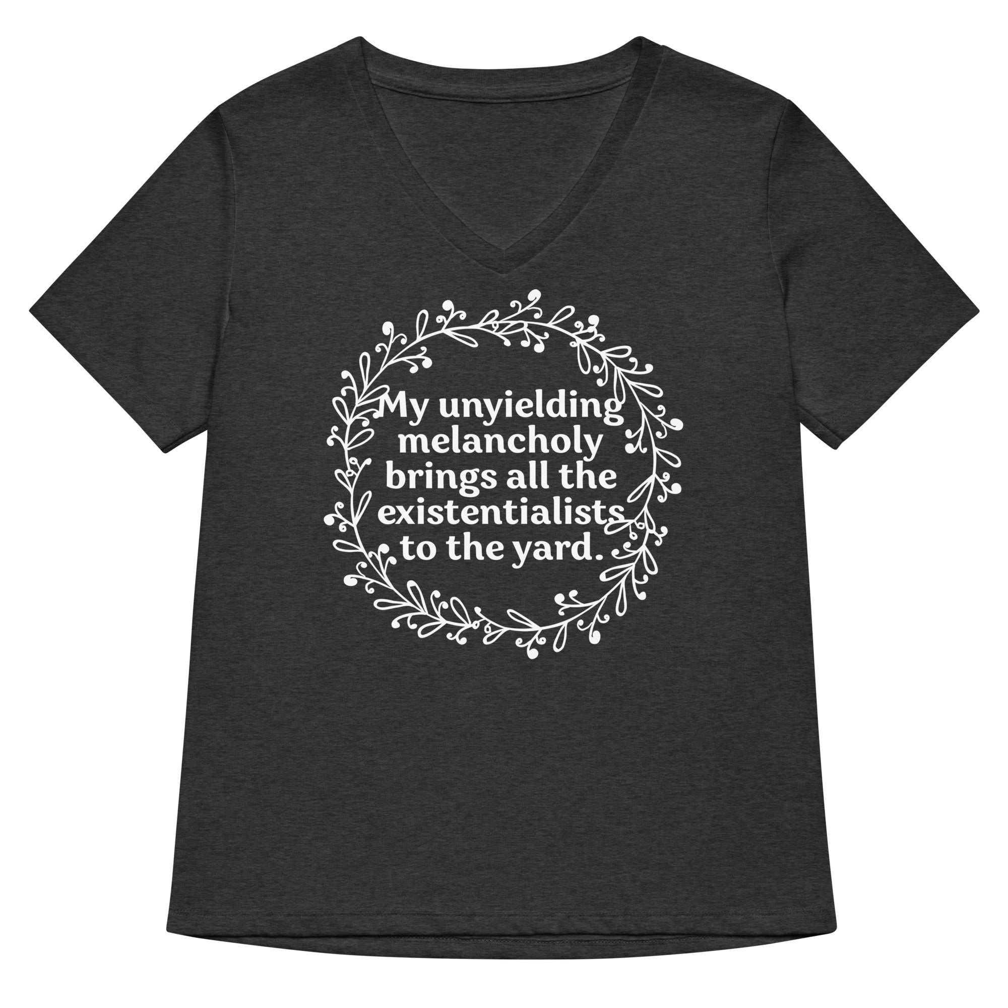 My Unyielding Melancholy Women's V-Neck Tee