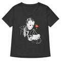 Jason Loves Crocs Women's V-Neck Tee