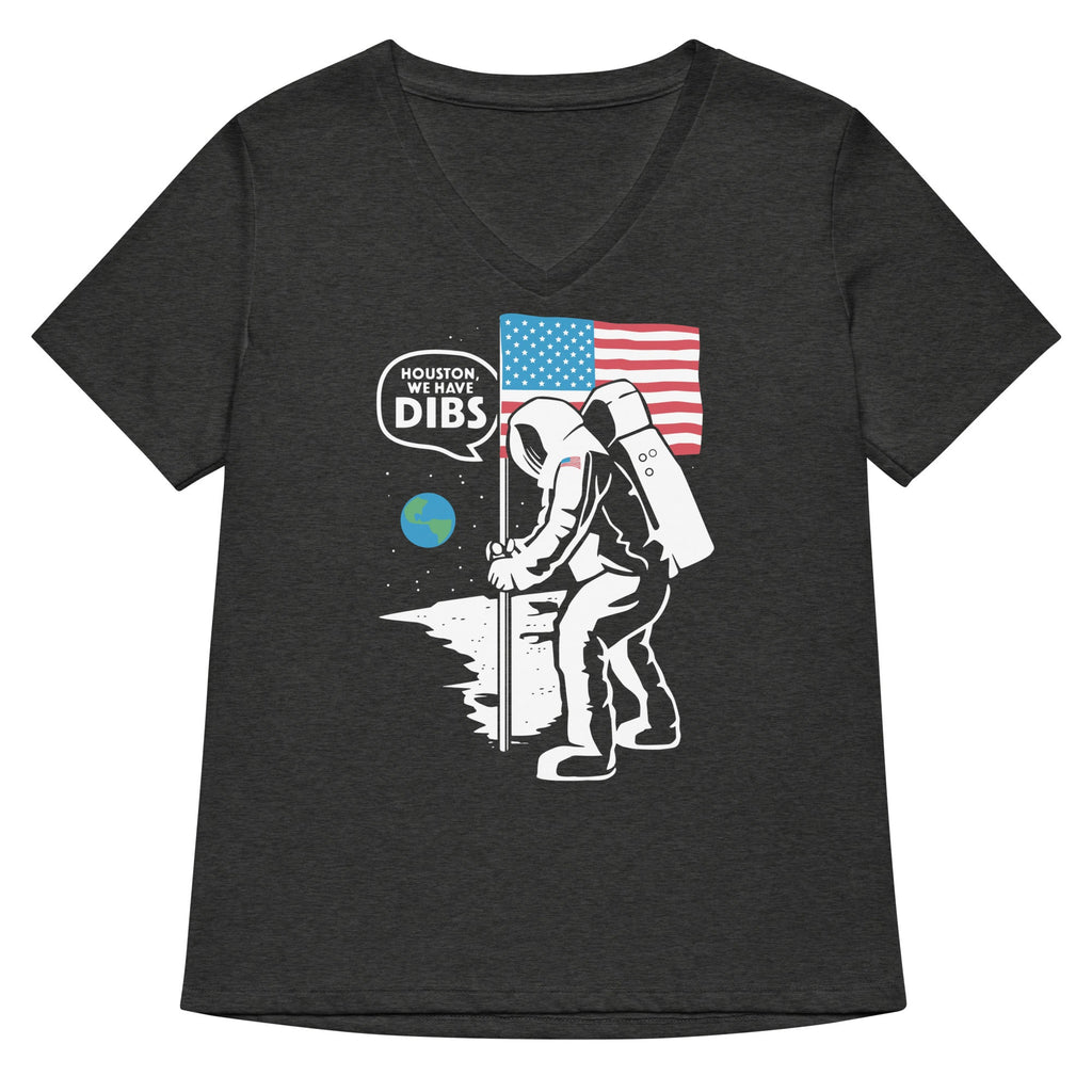 We Have Dibs Women's V-Neck Tee