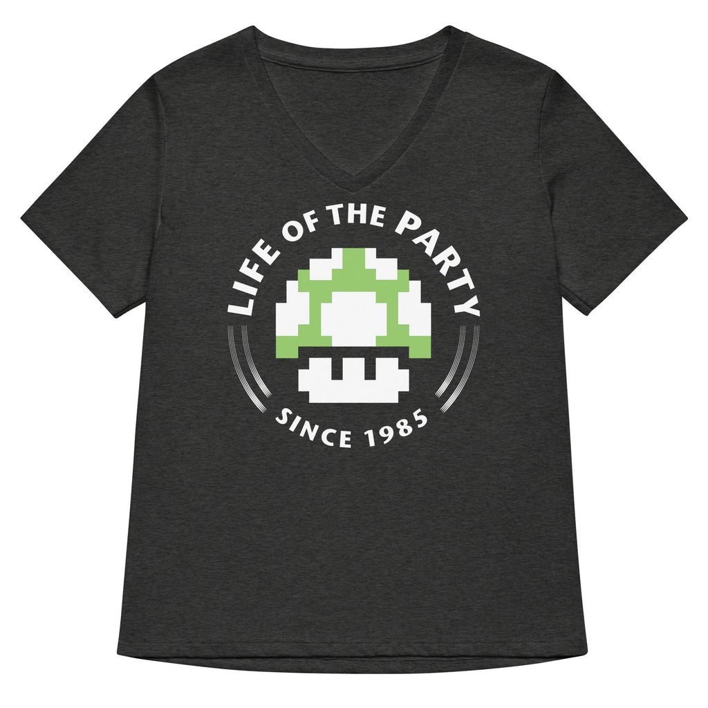 Life Of The Party Women's V-Neck Tee