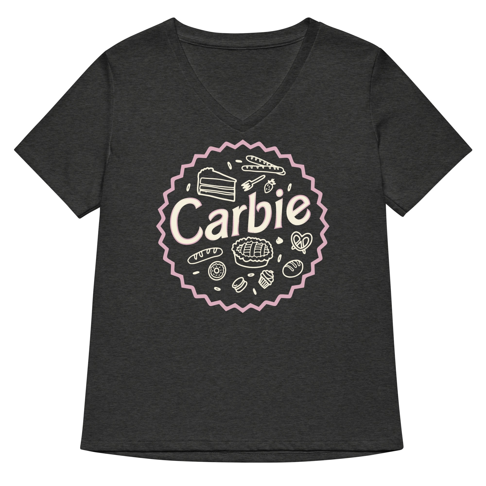 Carbie Women's V-Neck Tee