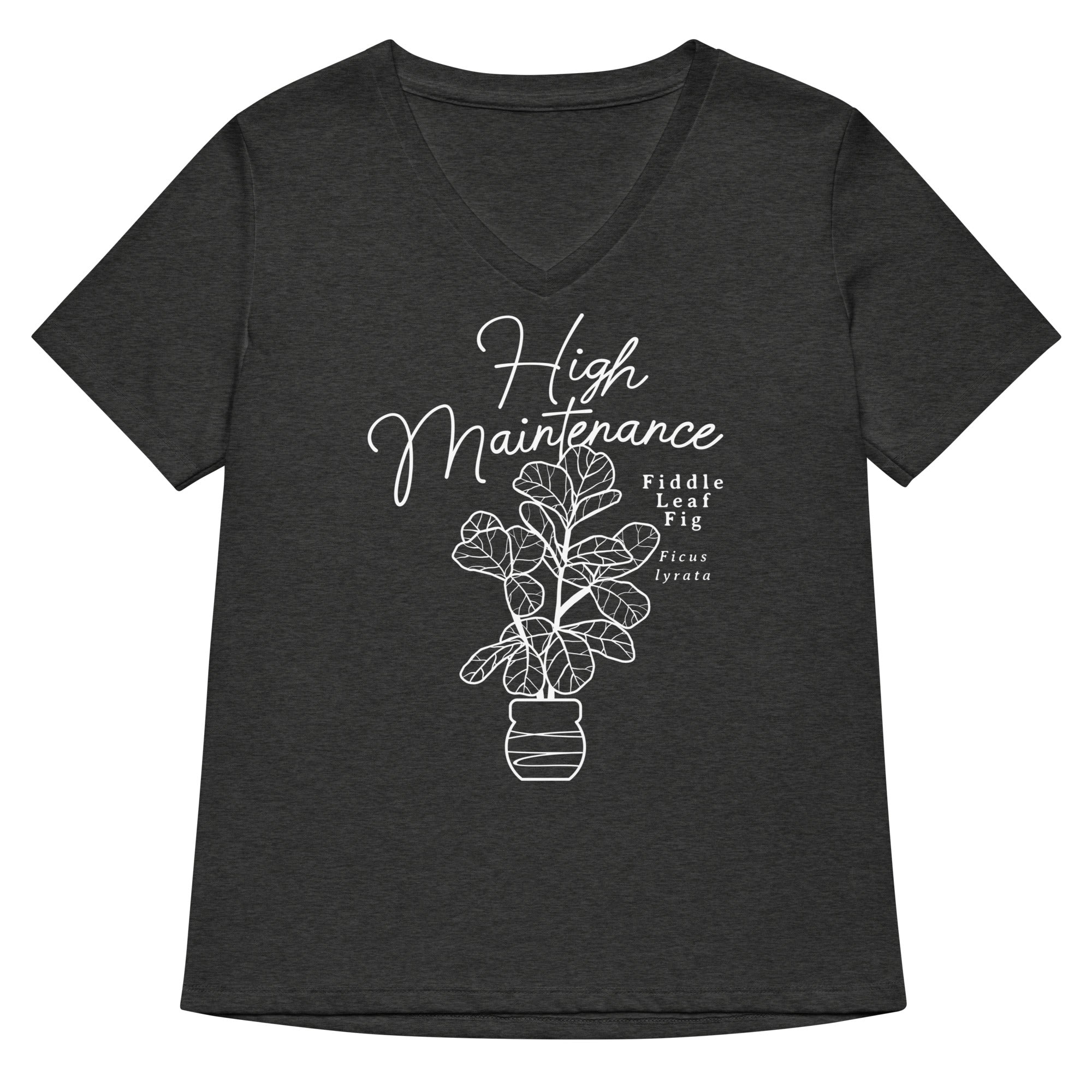 High Maintenance Women's V-Neck Tee