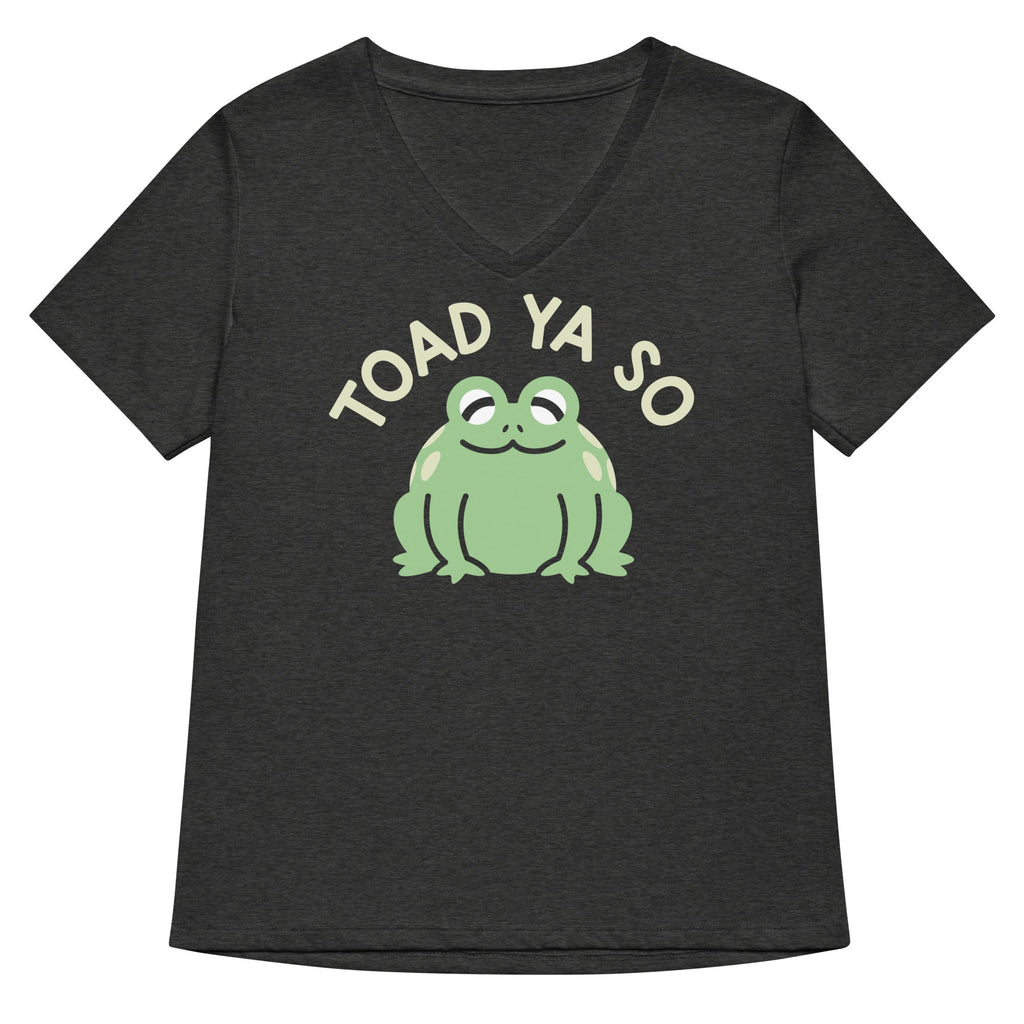 Toad Ya So Women's V-Neck Tee