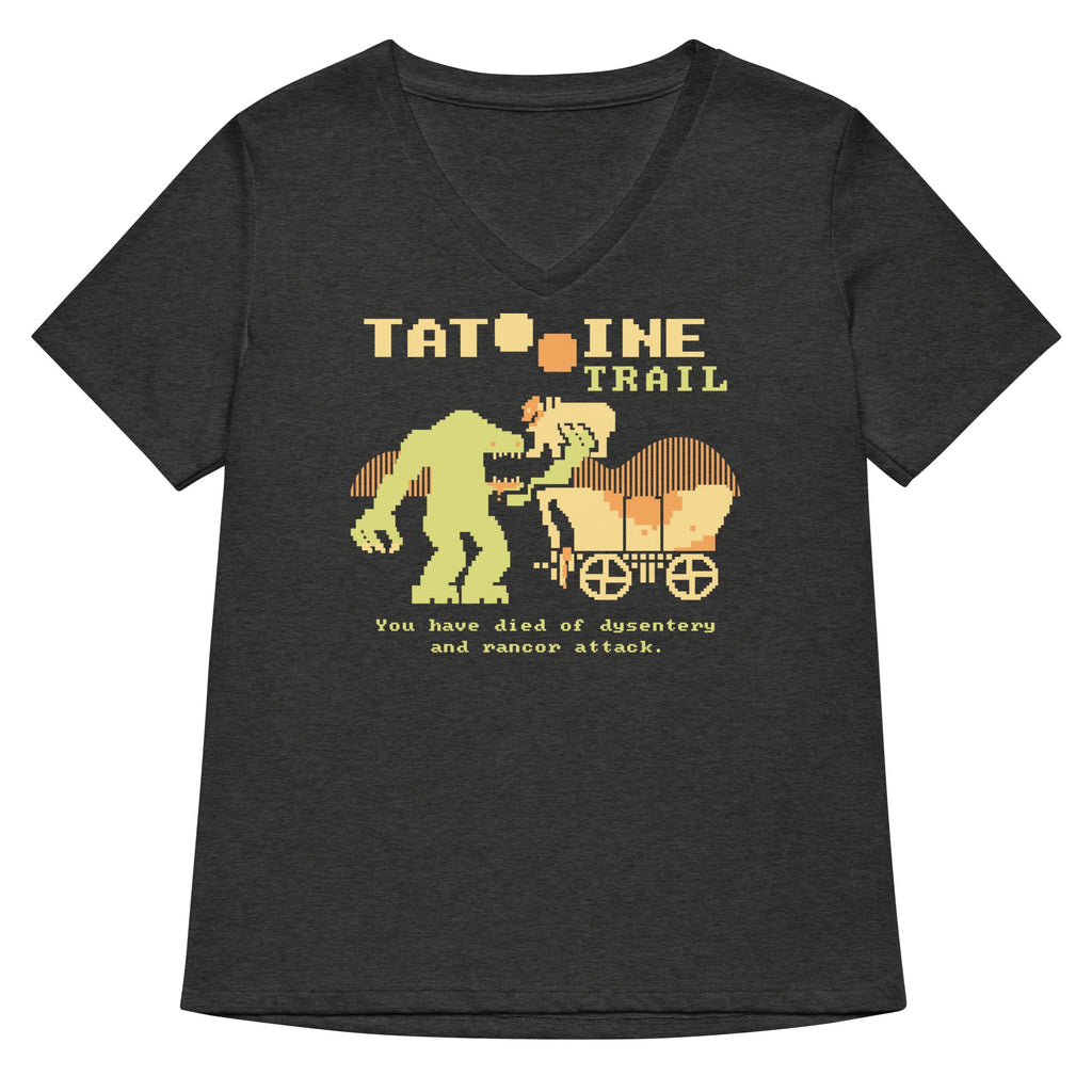 Tatooine Trail Women's V-Neck Tee